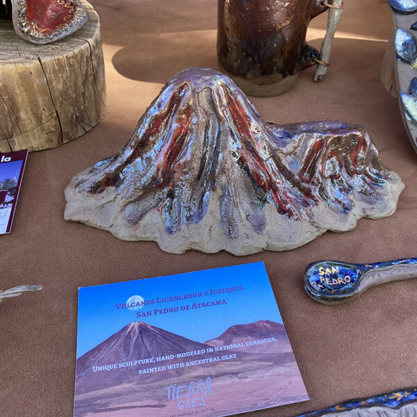 Escultura Volcanes hermanos